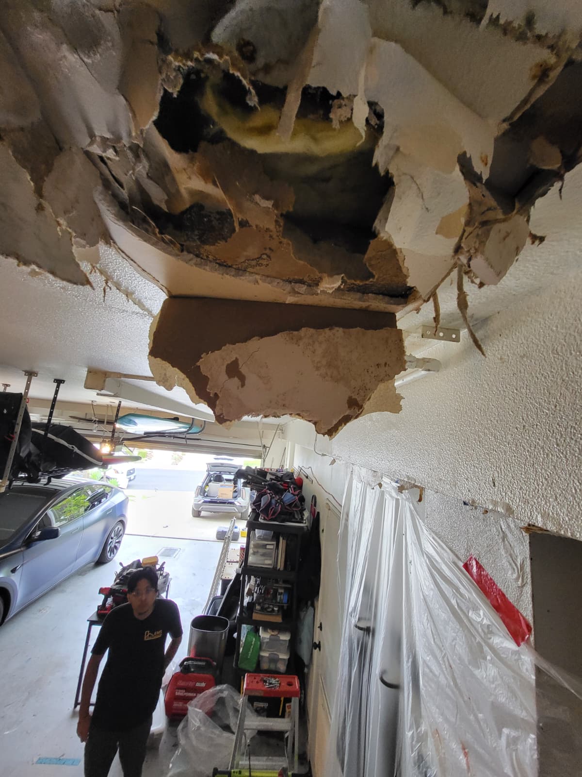 Before the repair